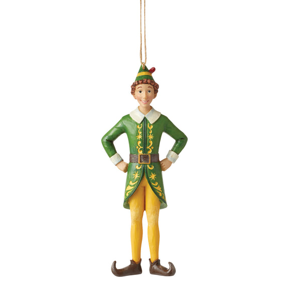Buddy Elf Classic Pose Ornament by Jim Shore