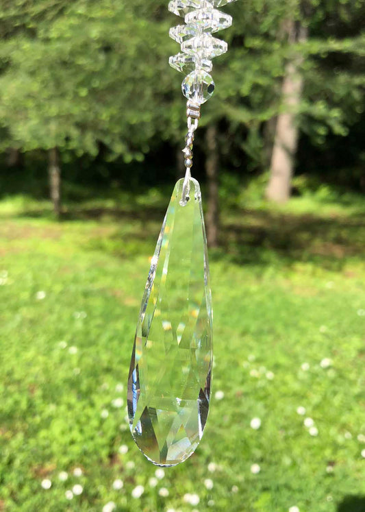 Medium Icicle Crystal Suncatcher