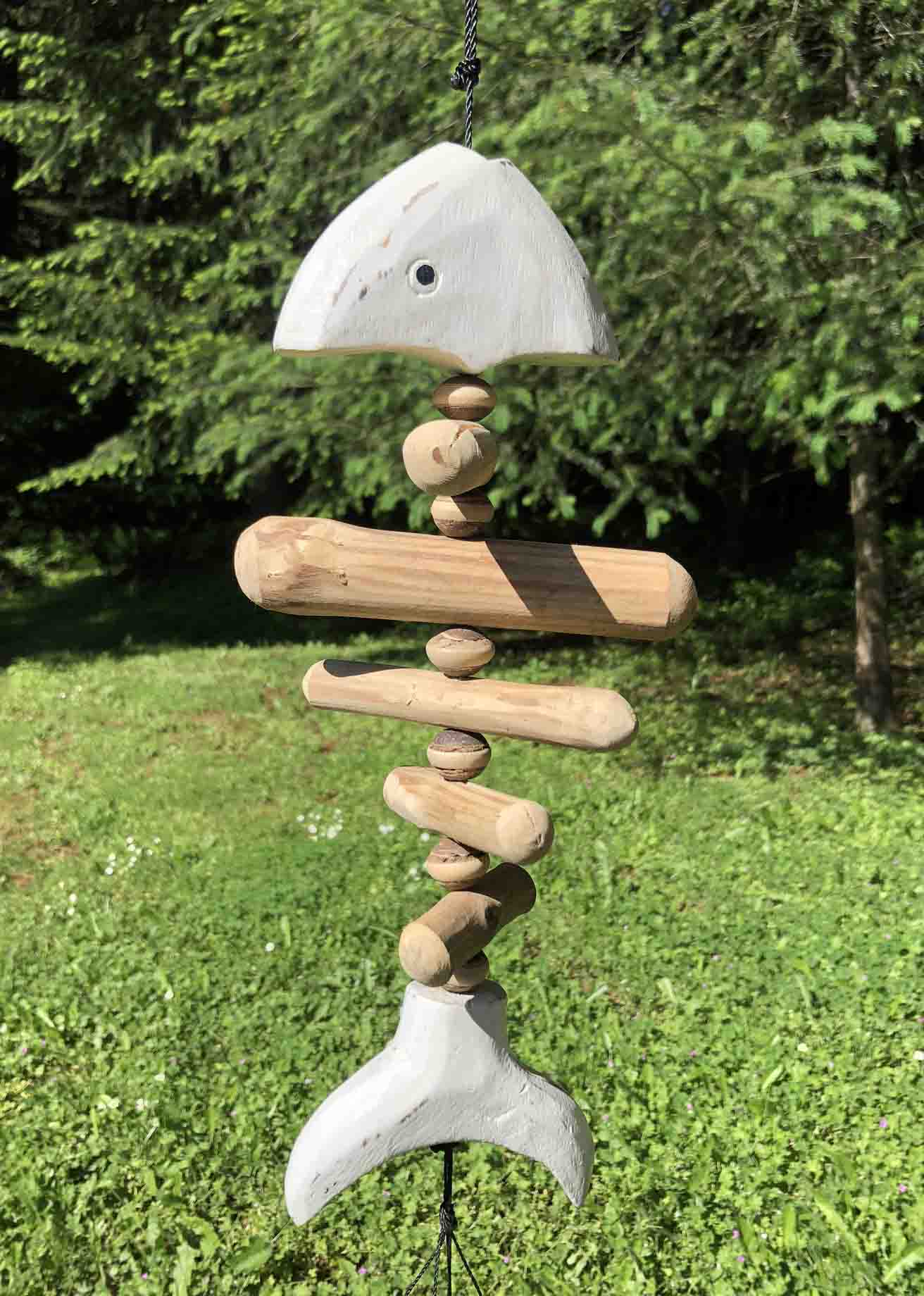 White Tail Bonefish Wind Chime