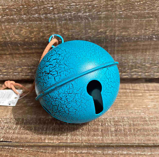 3" Painted Crackle Metal Bell