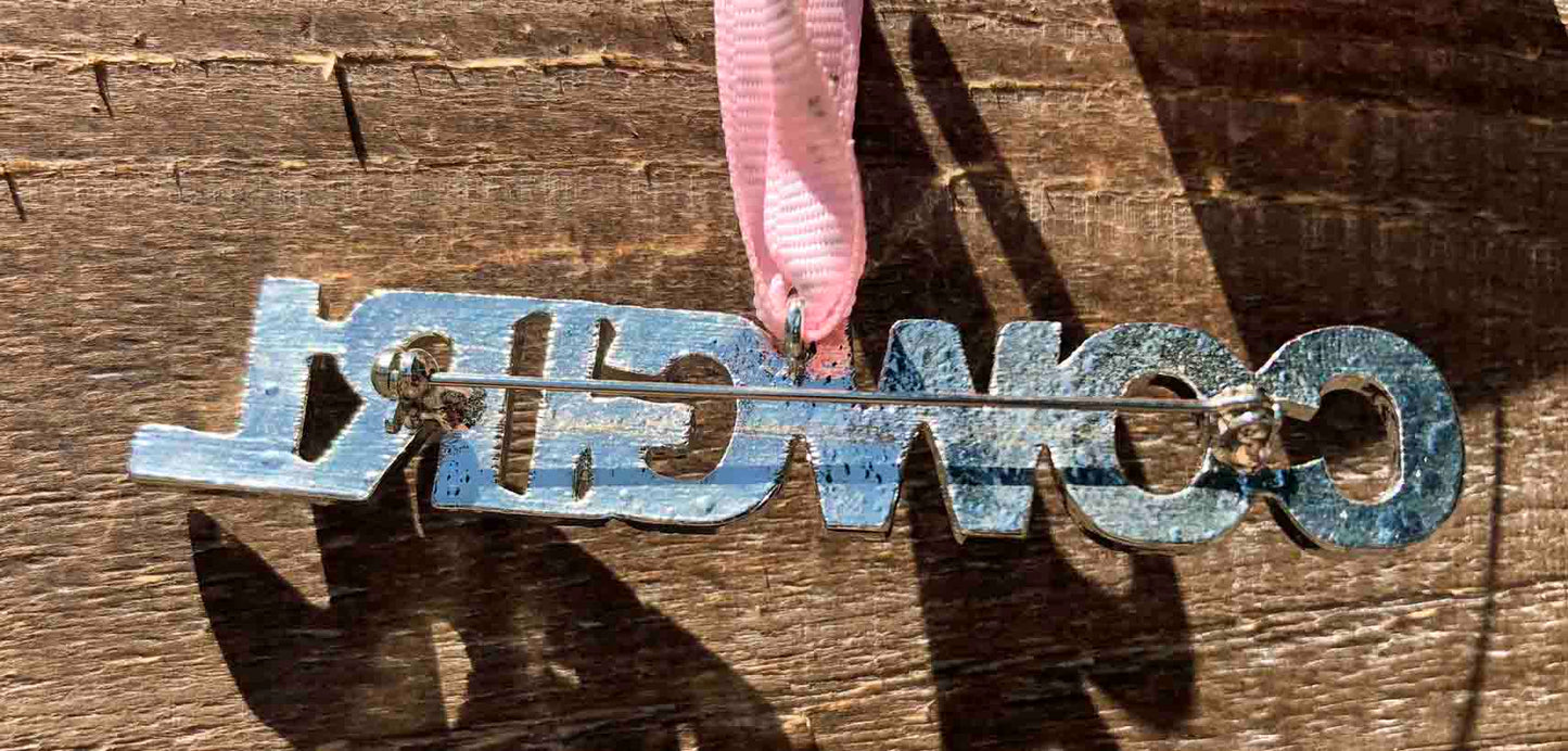 Rhinestone Cowgirl Pin Ornament