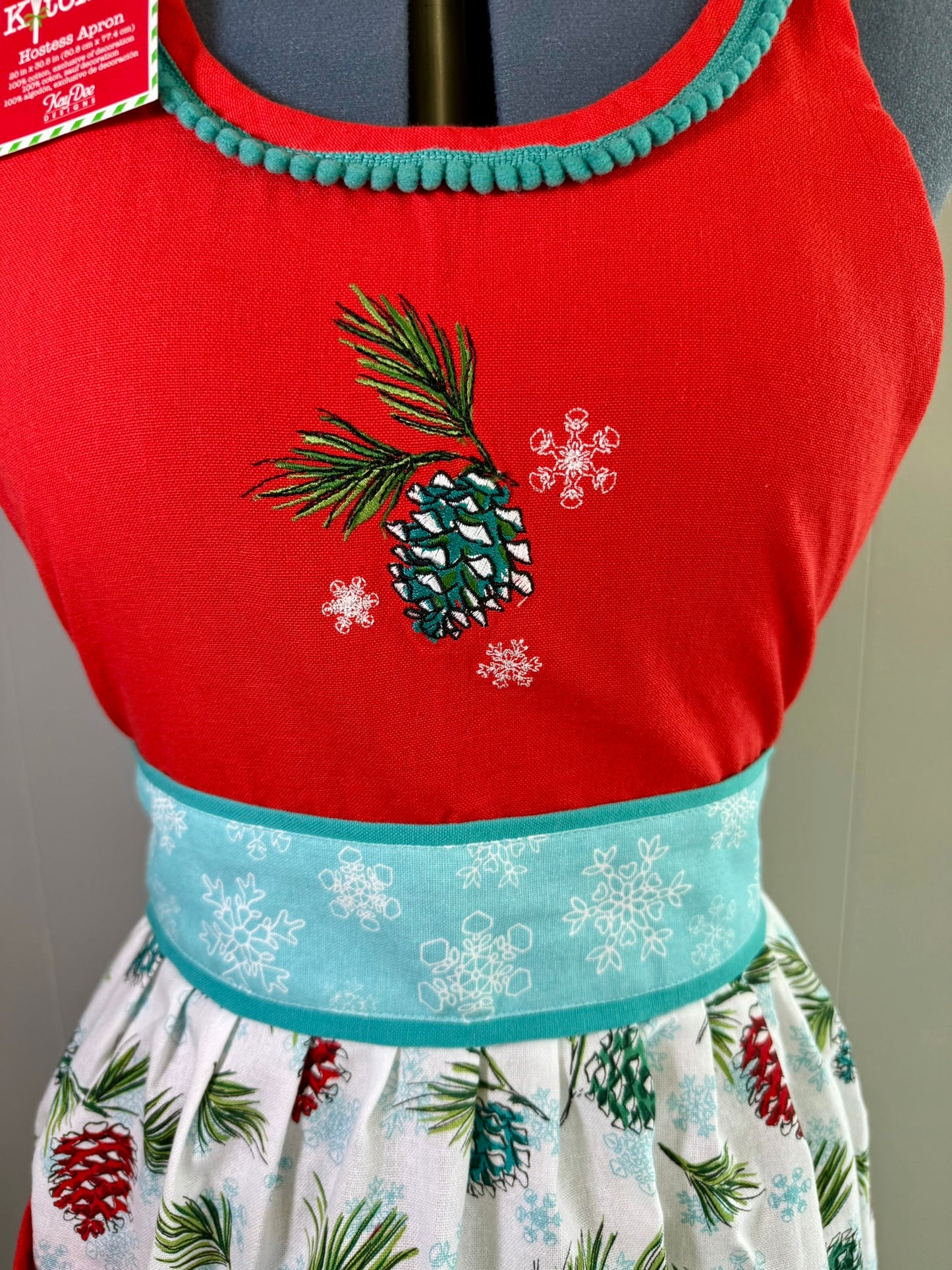 Christmas in the Country Hostess Apron
