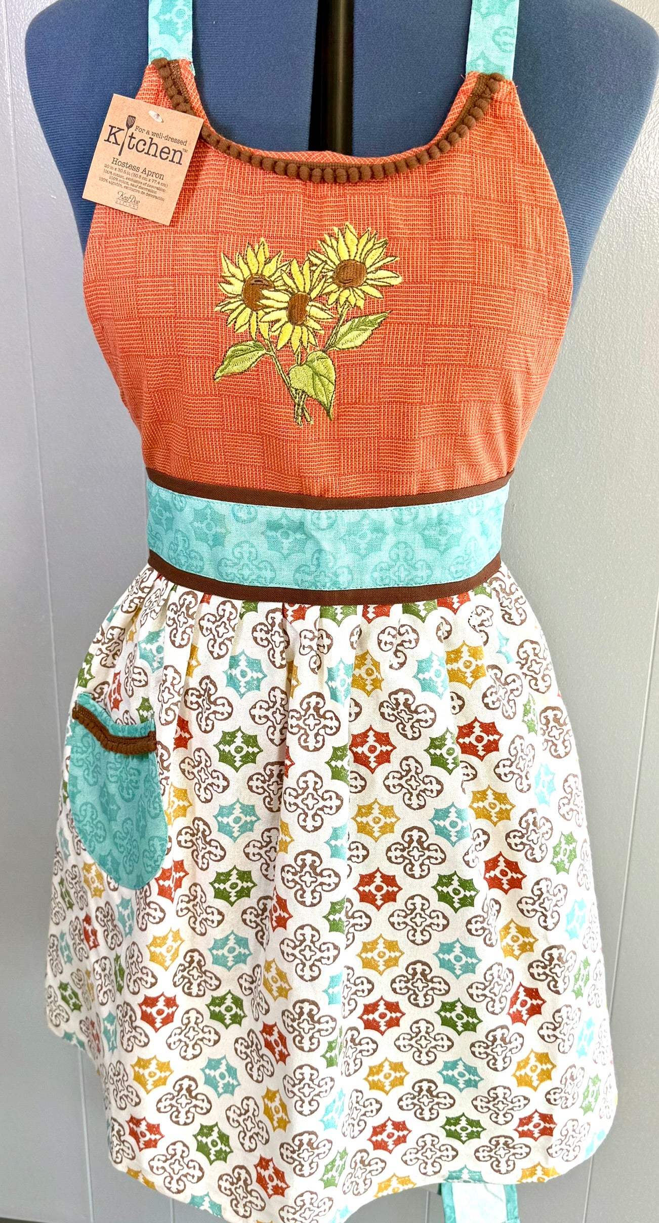Tuscan Elegance Girlie Apron