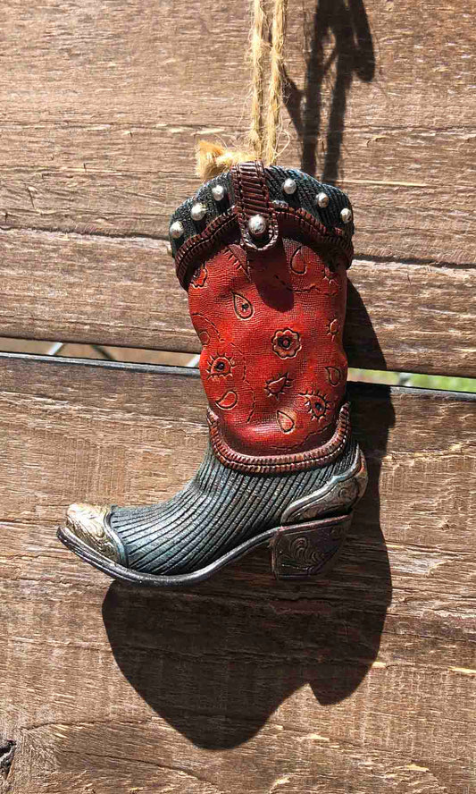 Cowboy Boot Ornament