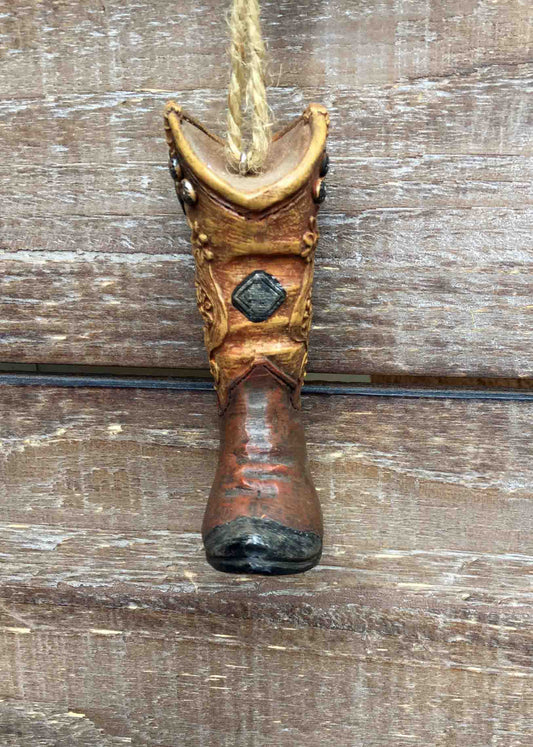 Cowboy Boot Ornament