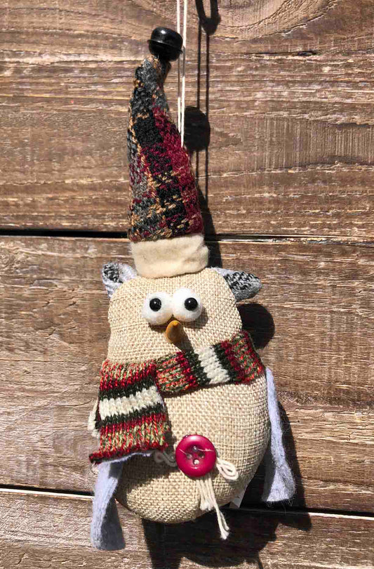 Silly Owl Ornament