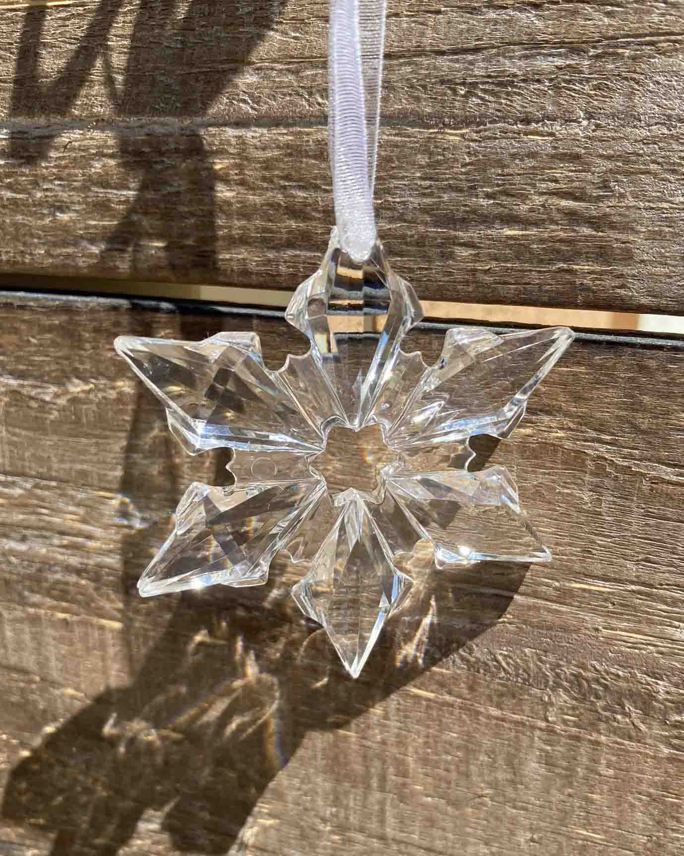 Acrylic Snowflake Ornament - 2 Styles – Gifts from Neverland